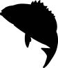魚シルエット（オプションロゴ024）